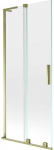 Vonios sienelė Mexen Velar L, 80 x 150 cm, Gold/Transparent