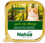 NA2 NATUA Country jautiena - &scaron;lapias kačių maistas - 100g