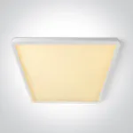 Lubinis &scaron;viestuvas 32W LED pavir&scaron;inis &scaron;viestuvas, baltos sp., 2800/3300/4000K, 400x400mm, UGR19, 62020KU/W/V