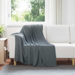 Apklotas Tamsiai pilka 170 x 130 cm Flysas