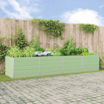 Lovelis Pastelinė žalia 385 x 100 x 75 cm Cinkuota plienas