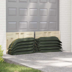 Mai&scaron;ai su smėliu 10 pcs Žalia 120 x 27 cm HDPE