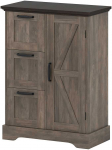 Bonideco Select Pilkos spalvos virtuvės spintelė, 60x30x80 cm, MDF plok&scaron;tė, metalas, 16,5kg