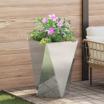 Lovelis Sidabro 50 x 50 x 75 cm Cinkuota plienas