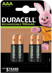 Duracell AAA 900mAh įkraunamos NiMH baterijos, 4 vnt.