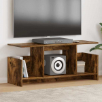 TV staliukas Televizoriaus stovas Rūkyta ąžuolas 102 x 35 x 45 cm