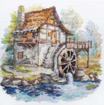 Abris Art Siuvinėjimo rinkinys kryželiu &bdquo;Vandens simfonija&ldquo; 22x22 cm AAH-237