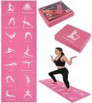 SULANKSTAMAS JOGA KILIMAS 1700X600X5MM ROŽINĖS ENERO FIT