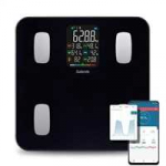 Evolveo Salente MaxFit, chytr&aacute; osobn&iacute; diagnostick&aacute; fitness v&aacute;ha, Bluetooth, juoda