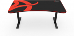 Žaidimų stalas Arozzi Arena Gaming Desk, Reguliuojamo auk&scaron;čio 710-810mm, Juodas
