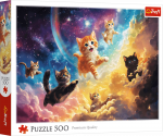 Trefl Dėlionė 500 vnt. - Kosmoso kačiukai