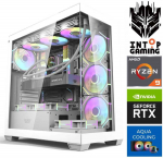 Stacionarus kompiuteris INTOP AQUA Ryzen 9 9900x 64GB DDR5 1TB SSD M.2 NVME+4TB RTX5070Ti 16GB no-OS (RW80071NS) (Atnaujinta)
