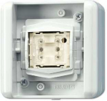Jung 8471.01LEDW KNX Taster BA 1fach WG -Tasterstellung