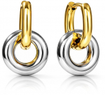 Troli Charming bicolor earrings 2in1 VJDE0108012-PS