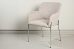 Venture Design Valgomojo kėdė V&auml;t&ouml; 51x55x46 cm smėlio spalvos audinys
