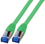 Efb Elektronik EFB RJ45 tinklo kabelis S/FTP, Cat.6A, Cat7 TPE superflex, 1,5 m, žalias