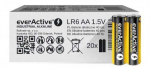 &Scaron;arminės baterijos everActive Industrial Alkaline LR6 AA - kartoninė dėžutė 40 vnt