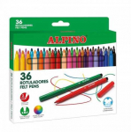 Flomasteriai ALPINO 36sp