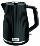 Elektrinis virdulys Tefal Loft KO250830, 1,7 l, juodos spalvos.
