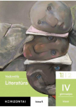 KNYGA &Scaron;viesa Literatūra. Vadovėlis IV gimnazijos klasė, 1 dalis, serija Horizontai