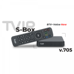 TVIP S-Box v.705 BTV Voice 4K UHD Android 11 IPTV imtuvas