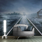 Fototapetai - Traukinys vaiduoklis