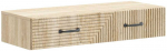 Sieninis &scaron;oninis staliukas Sonoma ąžuolas 87,5 x 34,5 x 17 cm