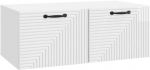 TV staliukas Sieninė TV spintelė Itin blizgi balta 78,5 x 41 x 30 cm