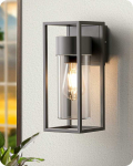 EDISHINE lauko sieninis &scaron;viestuvas IP44, E27, antracito spalvos, DHOWL03B
