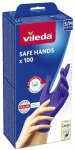 VILEDA Safe Hands &ndash; nitrilinės pir&scaron;tinės S/M 100 vnt.