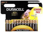 Elementai DURACELL AAA, LR03, 12vnt