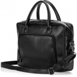 Juodas shoulder laptop bag Solier S19 FOXFORD