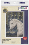 Panna Klart Kryželių siuvinėjimo rinkinys PANNA &bdquo;Po žvaigždėtu dangumi&ldquo; 21x30 cm