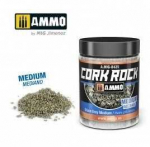 AMMO by MIG Jimenez AMMO MIG kam&scaron;tinės granulės akmenims Stone Pilkas Medium 100ml