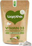 Grandininis pjūklas Augalinis Vitaminas D3 su kokosų aliejumi TOGETHER, 30 kaps.