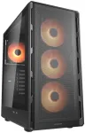 COUGAR Midi Tower korpusas Airface Pure PRO, ARGB, juodas, Midi Tower, PC, juodas, ATX, micro ATX, Mini-ITX, Multi, 17,5 cm