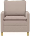 Sofa &Scaron;viesiai pilka 76 x 81 x 87,5 cm Audinys
