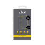 iLike Apple iPhone 12/12 Pro 2.5D Silk Print Full Cover Glass