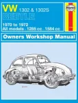 KNYGA Bookshop VW 1302 & 1302S (70 - 72) Haynes Repair Manual