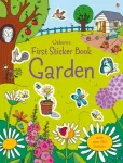 KNYGA Bookshop Young Caroline First Sticker Book Garden