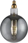 8W LED dekoratyvinė lemputė, pilka, E27, 1800K
