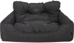 Nordic paws - Carseat Cozy Luxury L Charcoal Pilkas - L 80 x 50 x 35
