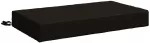 Sėdynės pagalvėlė SOEST 100% poliesteris Juoda 70 x 40 x 10 cm