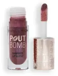 Makeup Revolution Pout Bomb Shimmer lūpų blizgesys - lūpų blizgesys 4,5 ml Glimmer Nude