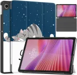 Plan&scaron;etinio kompiuterio dėklas Strado-Tech Grafinis, skirtas Lenovo Tab 10.1 2025, su dangteliu &ndash; apsauginis su stovu