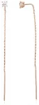 Diamond Sky Jewelry Auksiniai auskarai su cirkoniais &bdquo;Natalie II&ldquo;