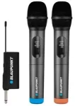 Belaidis mikrofonas - Blaupunkt WM60UDB juodas, 65&ndash;18 000 Hz, &ndash;85 dB, 230 &times; 49 &times; 49 mm, 155 g, 2 AA baterijos