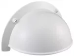 Bosch NDA-8000-WP, Montavimas, Lauko, Balta, FLEXIDOME IP 8000i, Aliuminis, 96.9 mm