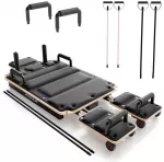 Sofa Juskys Pilates reformatorius Movea, juodas