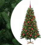 Dirbtinė kalėdinė eglutė su rutuliuku 150 cm 150 LED
